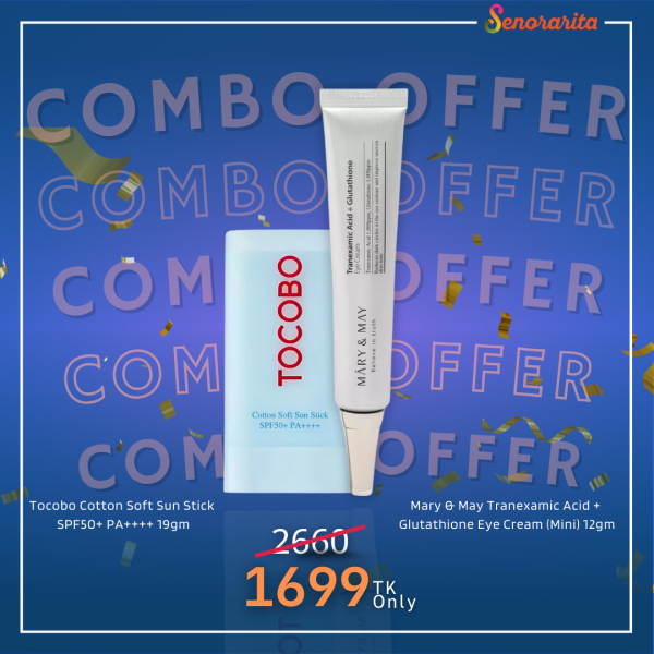 Tocobo Sunstick and Mary n May Eye Cream Combo